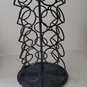 Black Metal K-Cup Carousel